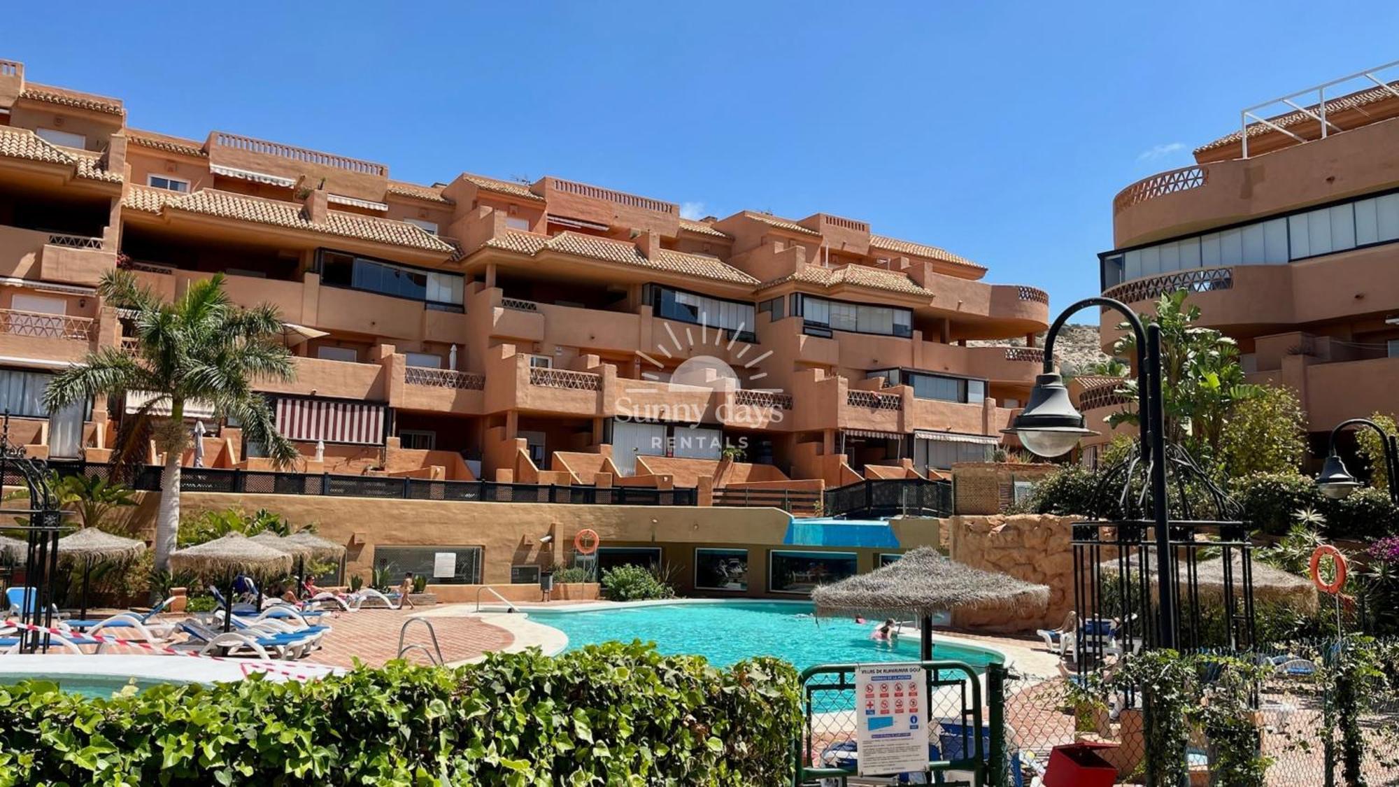 דירות אל אחידו Almerimar, Terraza,Piscinas,Parking,Gym מראה חיצוני תמונה
